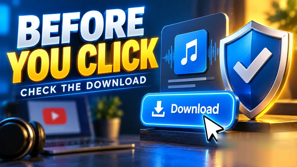 Checklist for using a safe downloader