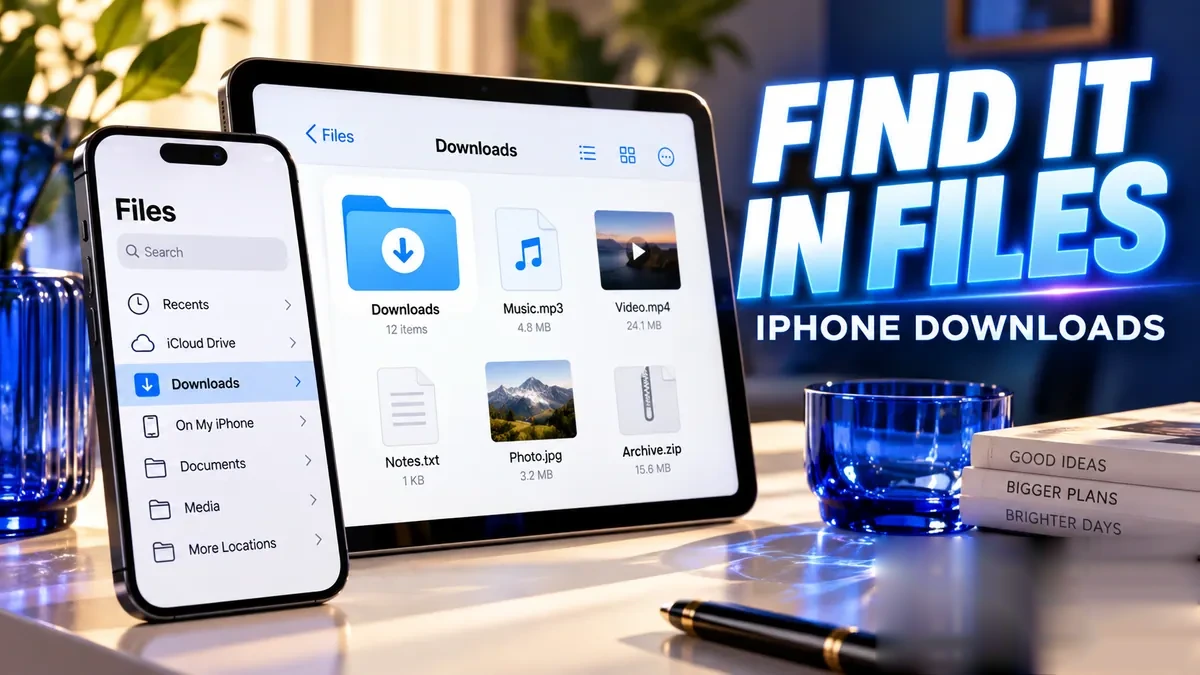 Where to find a downloaded MP3 on iPhone